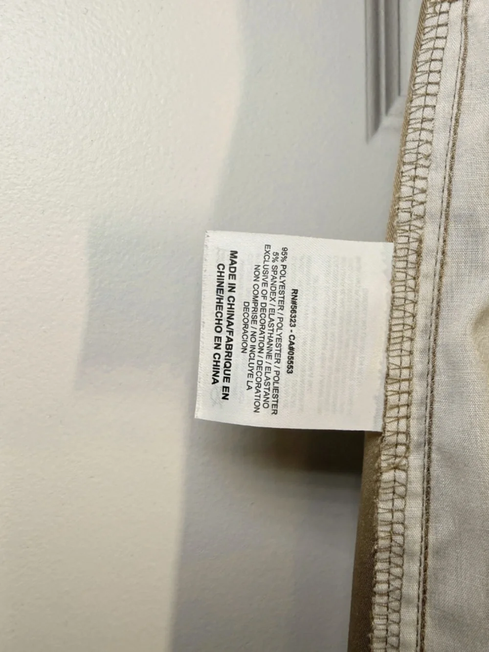 Nike Golf Dri-Fit Khaki Pants Men's 36x32 Flat Front